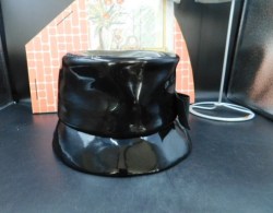 black patent hat ny side